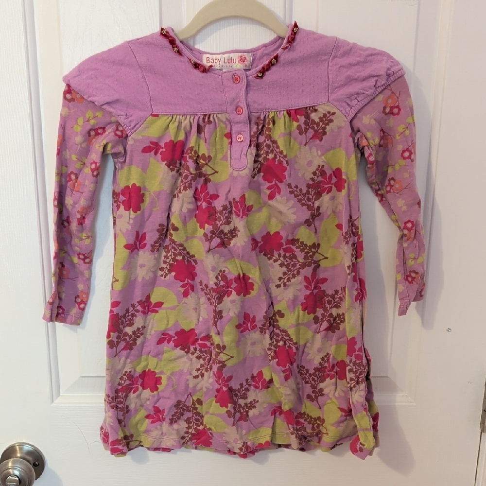 Floral Long Sleeve Dress